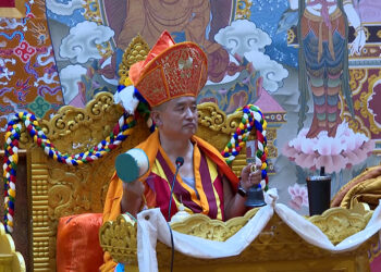 Tshulag Lopen presides over weeklong Pelchen Dorji Zhenui Drubchen