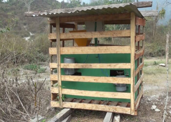 Areca nut de-husking machine idle without power in Pema Gatshel’s Khalatsho-Arden Chiwog