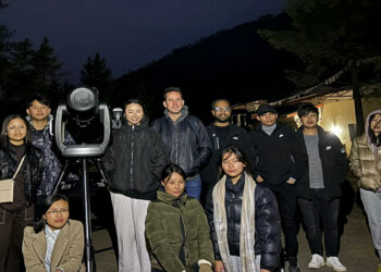 Bhutan Astronomical Society takes flight
