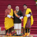 His Majesty The King presents Order of the Druk Gyalpo to PM Modi