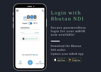 mBoB integrated with Bhutan NDI