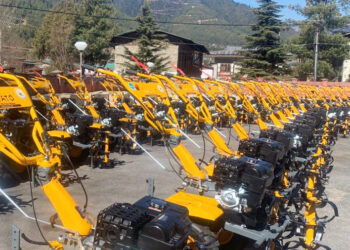 Haa receives 74 mini powertillers on cost-sharing basis