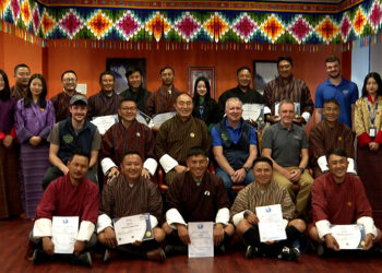 Bhutanese rafting instructors get international certification