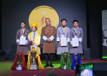 Eden Lucky Tshomo from Ugyen Academy wins 16th Golden Youth Award 2024