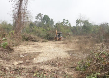 Gelephu Mindfulness City’s ongoing topographical survey clears bushes, delighting residents