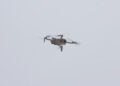 Drone launched for construction site monitoring