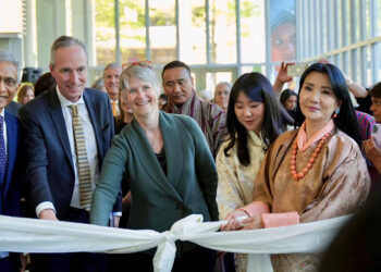 Her Majesty Queen Mother Sangay Choden Wangchuck graces grand opening of “Intersection of Tradition and Innovation: From Pixel to Fabrics” exhibition