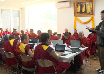 Monks learn tech skills at ‘Digital Monk Era’ workshop