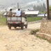 Road leading towards Drakarpo in need of maintenance and blacktopping