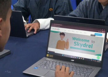 Damphu Central School students launch Skydrel.com, an online marketing platform