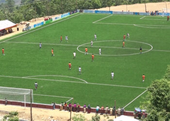 Dagana’s first artificial turf football ground- home of BPL outfit Daga United