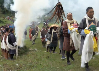 Trashigang’s Khaling Gewog continues sacred Jomo-Dangling Soelkha tradition