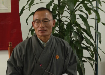 Reintegration Programme Desk working on registration links for Bhutanese returnees