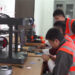 High school students learn digital fabrication basics