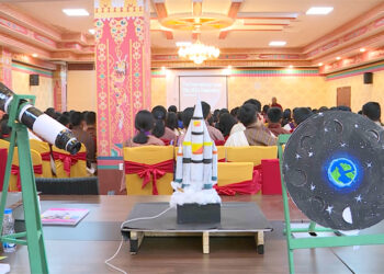 Thimphu students participate in International Moon Day celebrations