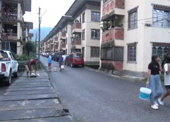 NPPF Colony residents in Phuentshogling continues to struggle with erratic water supply