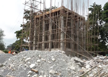 Tabab Chorten takes shape in Gelephu honouring Bhutanese architecture