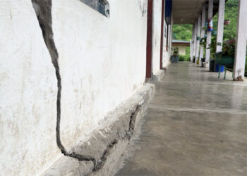 Landslide risks growing in Wangdue Gatshel, school and homes affected