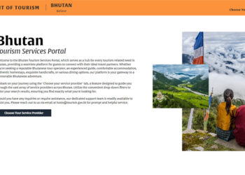 Tourism Services Portal attracts more than 1,500 Bhutanese tourism-related service providers