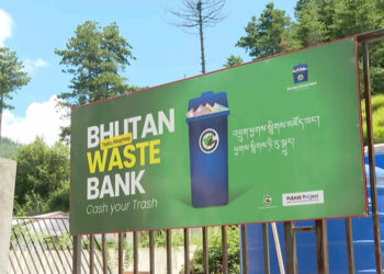 Waste Banks help reduce dry waste by 175 metric tonnes in a month in Thimphu