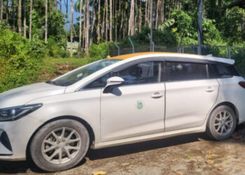 Electric taxi drivers in Samtse struggle as DC charger remains down for months