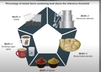 National Blood Lead Level Survey reveals high lead levels in 75 per cent of Bhutanese children
