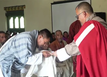 Tsirang farmers receive Royal Semso after hailstorm destroys thousands of fruit trees and cardamom in April