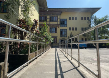 Renovations at Sonamgang Primary School provide accessible learning for children with disabilities