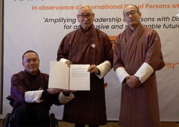 Disabled People’s Organisation of Bhutan releases local Disability Equality Training manual