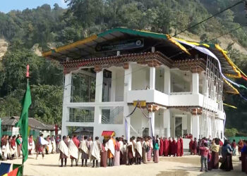 Newly constructed vegetable shed to ease marketing challenges for Nganglam farmers