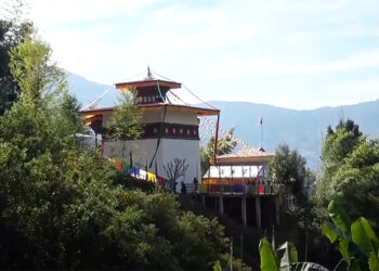 Shali village celebrates consecration of newly renovated two-storey Lhakhang