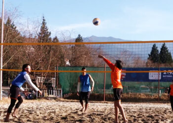 Bhutanese volleyball teams ready to compete in CAVA Beach Volleyball Championship