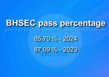 Classes XII and VIII pass percentage drops in 2024