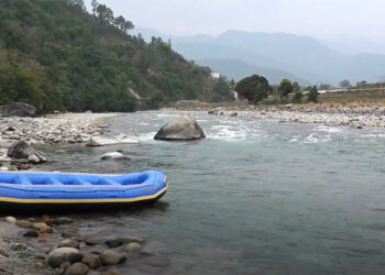 River rafting business in Punakha struggles in winter