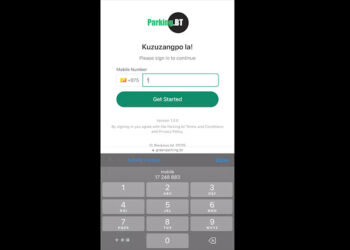 Phuentshogling introduces mobile parking app for hassle-free parking
