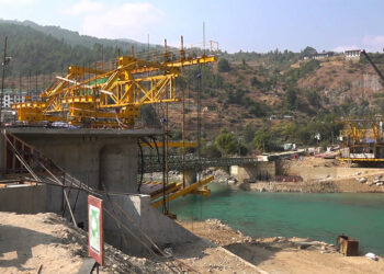 Khuruthang bridge 60% complete, delays loom due to lack of public cooperation