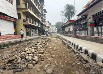 Phuentshogling town undergoing redevelopment