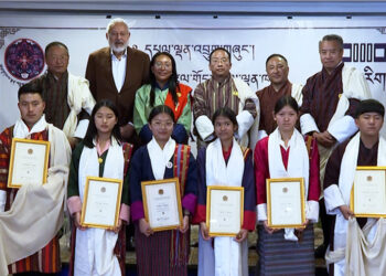 Six students receive HRH Gyalsey Math Award