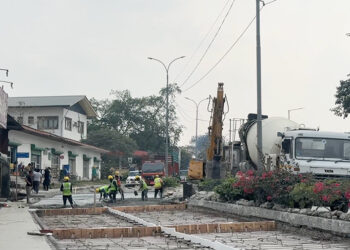 Phuentshogling Thromde takes steps to solve road maintenance woes with concrete roads