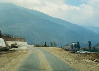 Chhuzom-Damchu highway widening brings hope to locals of Dokar Gewog, Paro