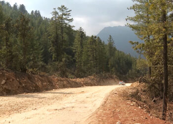 Pangrizampa-Chhamina road expansion in Thimphu to complete by August this year