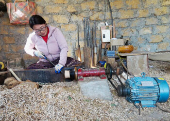 Breaking barriers in woodturning craft, Sangay Dolma’s journey of craftmanship