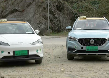 EV taxi drivers call for charging stations in Nganglam