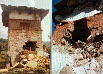 Over 700 chorten and lhakhang vandalism cases in a decade, new committee to strengthen security