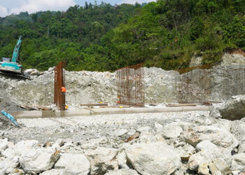 Permanent bridge under construction, Sukraty residents hope to end monsoon isolation, Samtse