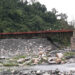 Permanent bridge nearing completion over Panchfaly stream, Sarpang