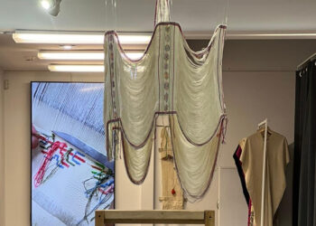 Chandrika Tamang weaves tradition into modern design in exhibition in Melbourne