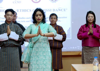 Bhutanese folk dancers explore ethics of Odissi in four-day workshop