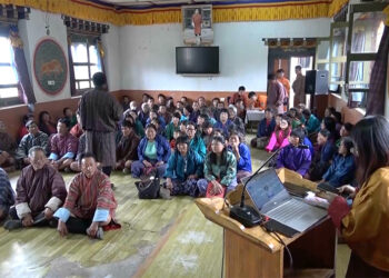 Rural residents learn to access services via NDI,  Pema Gatshel