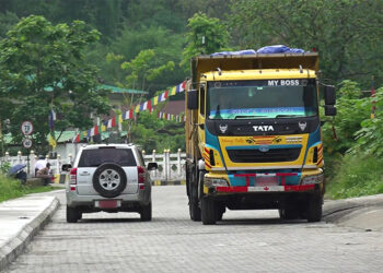 Road upgrade complete at Samdrup Jongkhar servicing centre
